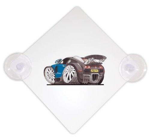 Koolart KA-CS2564 Bugatti Veyron Car Car Window Sign Bumper Stickers Eminence KA-CS2564