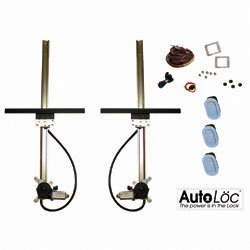 Flat Power Window Kit 3 Billet #swbf Switches Power Window Kit Autoloc PW5509B