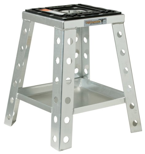 Pit Posse PP145SA Off Road Universal Motorcycle MotoCRoss Dirt Bike Stand Mx Silver Yamaha Honda Suzuki KTM Stands Pit Posse PP145S