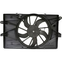 2008 2009 FORD TAURUS/TAURUS X, 2008 2009 MERCURY SABLE, AND 2009 LINCOLN MKS RADIATOR & CONDENSER COOLING FAN ASSEMBLY (8G1Z-8C607-A) - 621890 Engine Radiator Cooling Fan Motor Maniac EM 621890