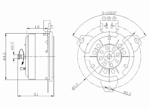 Engine Radiator Cooling Fan Motor Maniac EM 630520