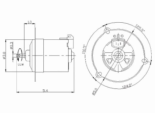 Engine Radiator Cooling Fan Motor Maniac EM 630570