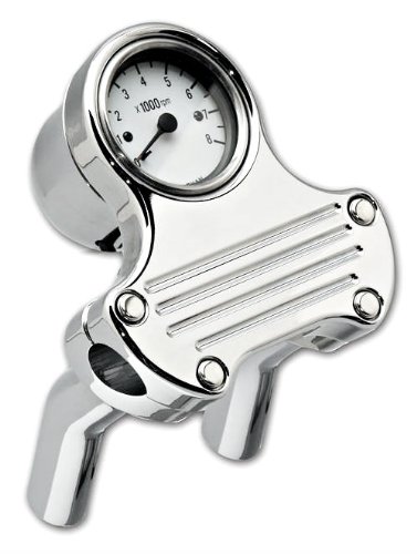 Pro-One Ball Milled Chrome Riser Tach Kit for Suzuki Boulevard C50 & C90 Tachometers Pro-One 888070-cc