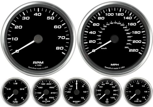 Gauge Sets SpeedHut GT-FORDKIT-02-NS