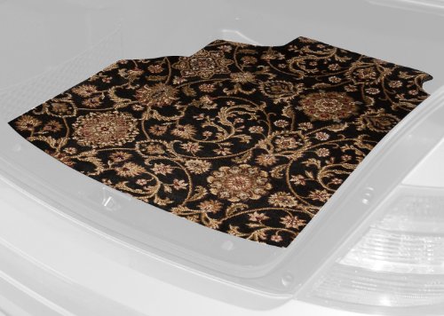 GG Bailey Cargo Custom Mat for Select Mercedes-Benz E-Class Models - Polypropylene Fiber (Black Oriental) Custom Fit GG Bailey D1705A-CMA-BK-OR