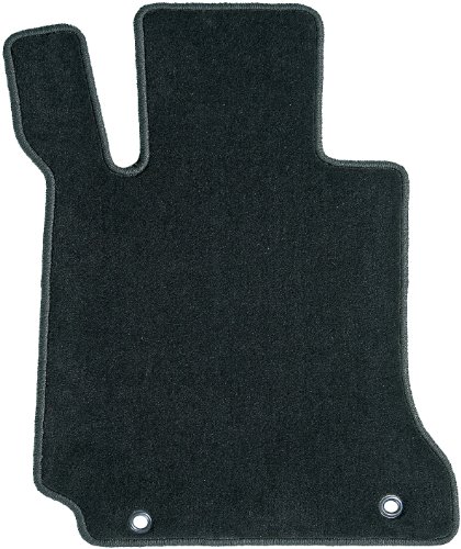 GG Bailey Front Set Custom Car Mats for Select Mercedes-Benz SL Models - Nylon Fiber (Black) Custom Fit GG Bailey D2738A-F1A-BLK