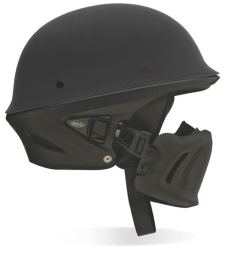 Bell Rogue Solid Open Face Motorcycle Helmet - Matte Black, XX-Large Helmets Bell 7000803