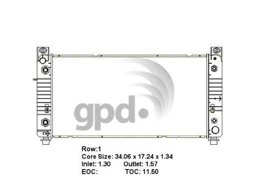 GPD - Radiator - 2370C Radiators GPD 2370C