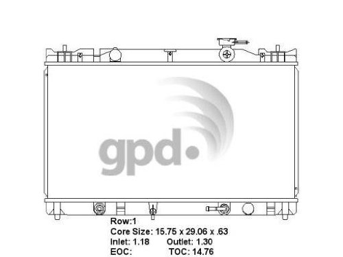 Radiators GPD 2437C