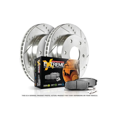 Power Stop K5405-36 1-Click Extreme Truck and Tow Brake Kit Brake Kits Power Stop K5405-36