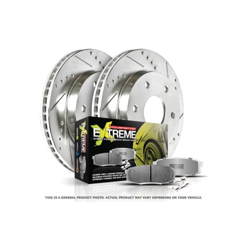Power Stop K5305-26 1-Click Street Warrior Z26 Brake Kit Brake Kits Power Stop K5305-26