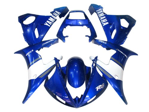 Injection Mold Technology Bodywork Fairing Kit Fit For Yamaha YZF600 R6 2005 (Not YZF600R Thundercat) ABS Plastic (F) Free Gifts: Heat Shield, Windscreen and Tank Pad Body Kits Yonglong BC126