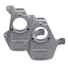 McGaughys 2 Drop Spindles 17 + Wheels 1/2 Ton Truck 2WD 4WD 33004 Shocks, Struts & Suspension McGaughys 33004