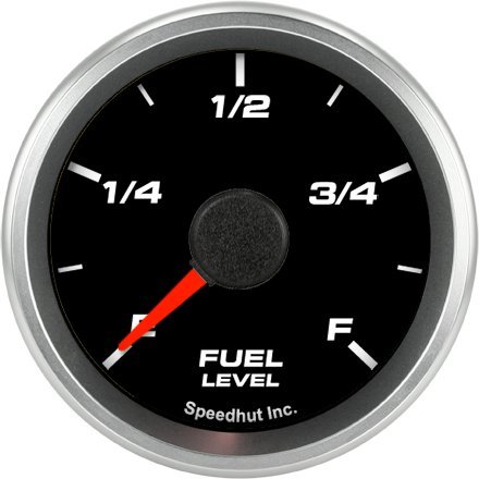Speedhut 2-1/16 Fuel Level Gauge (programmable) Fuel SpeedHut G-FUELLEV-01