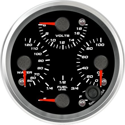 Oil Pressure SpeedHut GRM338-QUAD-01