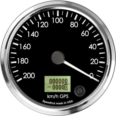 Speedometers SpeedHut GRM4-GPS-01-CCW