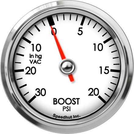 Boost Gauges SpeedHut GL258-BOOST-01