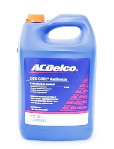 GM AC Delco OEM Dexcool Antifreeze Extended Life Coolant Categories 88862171
