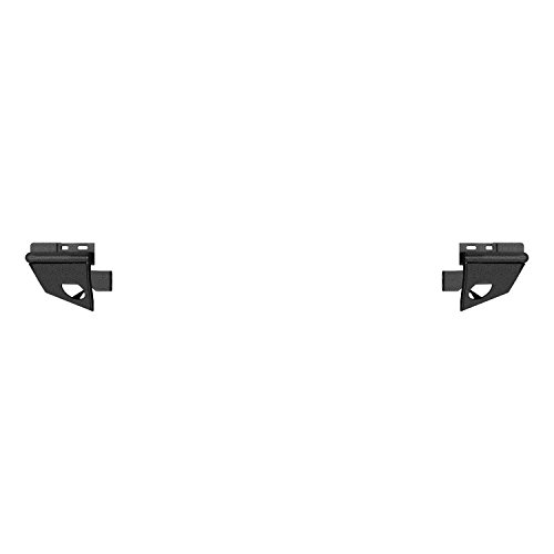 Aries AL25600-1 Black Aluminum Rear Replacement Bumper Corner Set Bumpers Aries Automotive AL25600-1