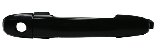 Latchwell PRO-4001215 Passenger Side Front Exterior Door Handle with Key Hole in Smooth Paintable Black for Toyota Matrix & Pontiac Vibe Body LatchWell