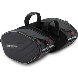 Givi EA101 Easy Range Saddlebags - Black Saddle Bags Givi EA101