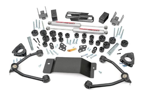 Rough Country 257.20 - 4.75-inch Suspension & Body Lift Combo Kit with Premium N2.0 Series Shocks Body Lift Kits Rough Country 257.20