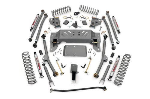 Rough Country PERF905 - 4-inch X-Series Long Arm Suspension Lift System with Performance 2.2 Series Shocks Body Lift Kits Rough Country PERF905