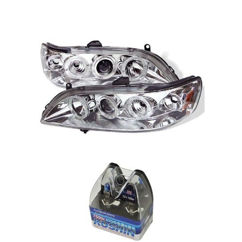 Headlight Assemblies Carpart4u CP4-PD-HA98-AM-C+NUM-H1PW