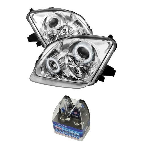 Headlight Assemblies Carpart4u CP4-PD-HP97-CCFL-C+NUM-H1PW