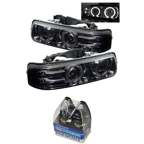 Headlight Assemblies Carpart4u CP4-PD-CS99-HL-SMC+NUM-H1PW