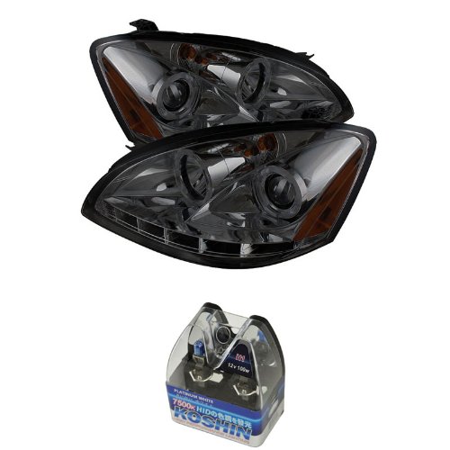 Headlight Assemblies Carpart4u CP4-PD-NA02-HL-SM+NUM-H1PW