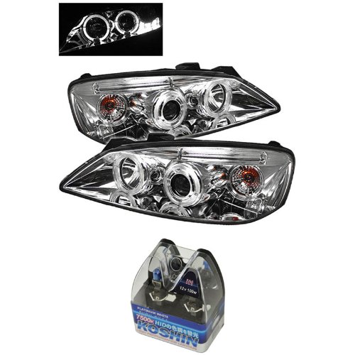 Headlight Assemblies Carpart4u CP4-PD-PG605-HL-C+NUM-H1PW