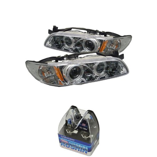Headlight Assemblies Carpart4u CP4-PD-PGP97-1PC-HL-C+NUM-H1PW