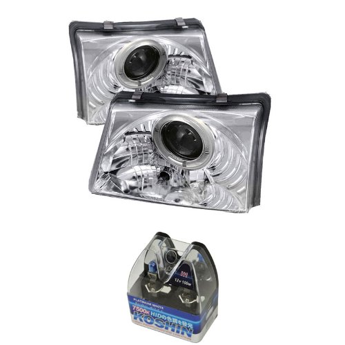 Headlight Assemblies Carpart4u CP4-PD-FR98-C+NUM-H1PW