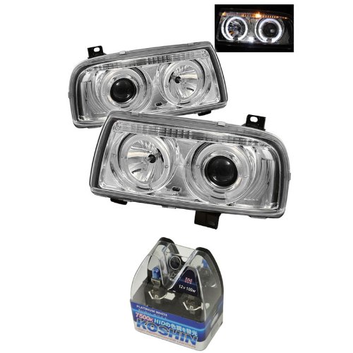 Headlight Assemblies Carpart4u CP4-PD-VJ93-HL-C+NUM-H1PW