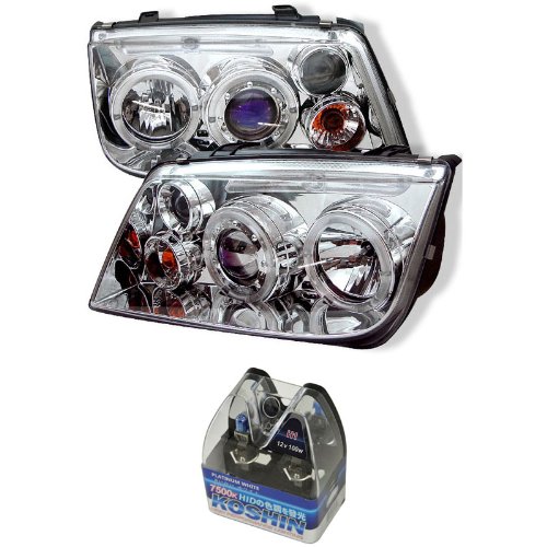 Headlight Assemblies Carpart4u CP4-PD-VJ99-HL-C+NUM-H1PW
