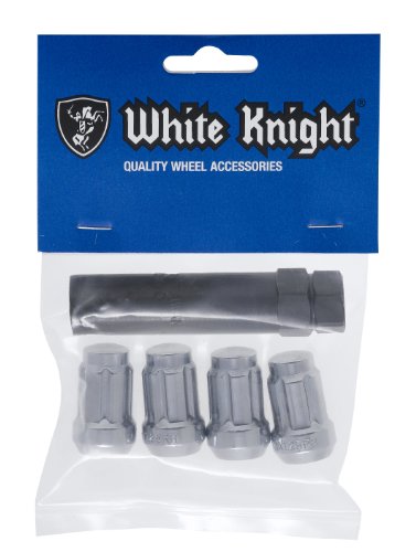 Lug Nuts White Knight Wheel Accessories 3807-4