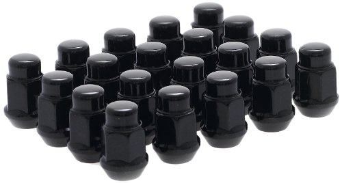 Lug Nuts White Knight Wheel Accessories 1707SBK-20AM