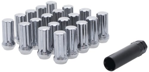 Lug Nuts White Knight Wheel Accessories 3809L-20AM