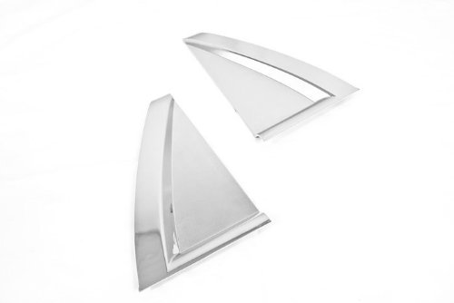 Chromesupply Kia Sportage 09 Chrome C-Pillar Side Window Cover Plate Window Chromesupply 2523