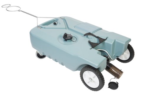 Tote-N-Store 20122 Portable Waste Transport 4 Wheeler, 18 Gallon Waste Water & Sanitation Tote-N-Stor 20122