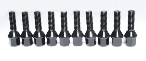 Wheel Studs FSID INNOVATION AMZ-CONE-BLACK-12X1.5X32-E46 BMW 1999-2005