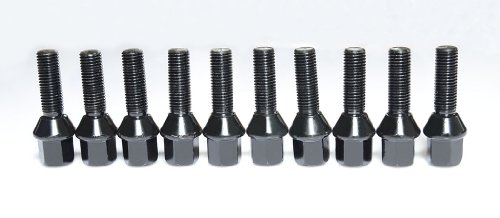 Wheel Studs FSID INNOVATION AMZ-CONE-BLACK-12X1.5X35-E46 BMW 1999-2005