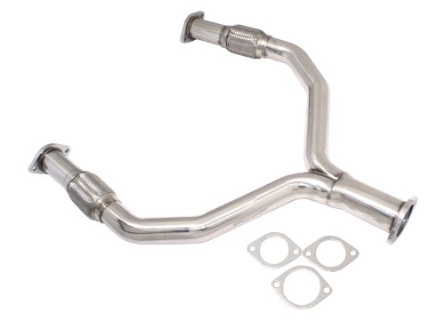 Nissan 370Z / Infiniti G37 2008-2010 3.7L V6 VQ37VHR Stainless Steel Y Pipe Pipes M2 Performance TP-180