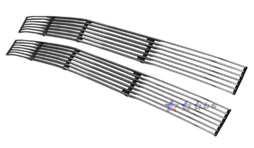 1994-1999 Chevy C/K Pickup Main Upper Phantom Style Billet Grille- Not for C2500 Single Light (6 Bars) Grille Inserts Elite Spoilers C85211A-C/K