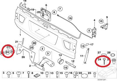 Hardware & Brackets BMW BMW9143799
