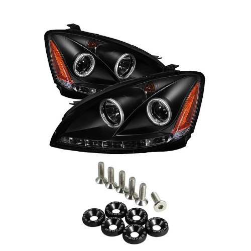 Headlight Bulbs Carpart4u CP4-PW-NA02-CCFL-BK+SPWSR-BK
