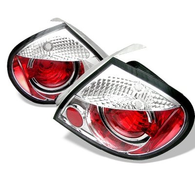Dodge Neon 2003 04 05 Altezza Tail Lights - Chrome Tail Lights Spyder Auto 111-DN03-C