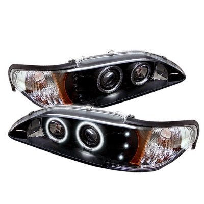 Spyder Auto 444-FM94-1PC-CCFL-BK Projector Headlight Performance Parts & Accessories Spyder Auto 444-FM94-1PC-CCFL-BK