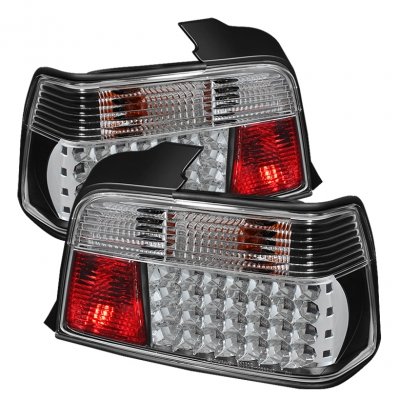 Tail Lights Spyder Auto 111-BE3692-4D-LED-BK